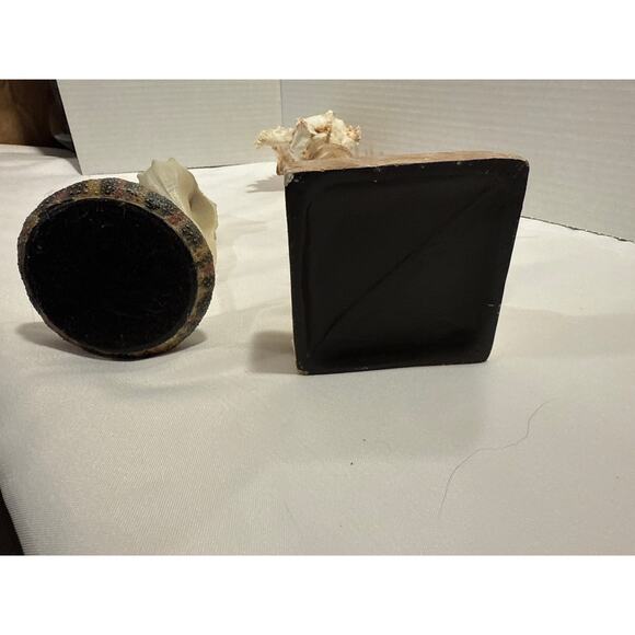 Conch Shell Set on Pedestal, coastal décor, beach accents, Sea Shore/Nautical - Picture 9 of 9